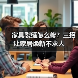家具裂缝怎么修?三招让家居焕新不求人(图2) 家具裂缝怎么修?三招让家居焕新不求人(图2)