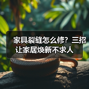 家具裂缝怎么修?三招让家居焕新不求人(图3) 家具裂缝怎么修?三招让家居焕新不求人(图3)