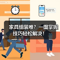 家具组装难?一图掌握技巧轻松解决!(图1) 家具组装难?一图掌握技巧轻松解决!(图1)