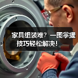 家具组装难?一图掌握技巧轻松解决!(图4) 家具组装难?一图掌握技巧轻松解决!(图4)