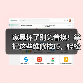 家具坏了别急着换!掌握这些维修技巧,轻松应对家居难题!(图3) 家具坏了别急着换!掌握这些维修技巧,轻松应对家居难题!(图3)