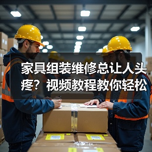 家具组装维修总让人头疼？视频教程教你轻松解决家居难题（图4）