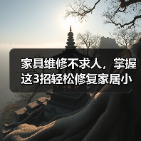 家具维修不求人，掌握这3招轻松修复家居小问题（图1）