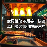 家具维修不用等!快速上门服务如何解决家居烦恼?(图1) 家具维修不用等!快速上门服务如何解决家居烦恼?(图1)