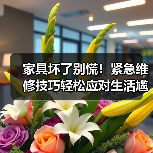 家具坏了别慌!紧急维修技巧轻松应对生活尴尬(图1) 家具坏了别慌!紧急维修技巧轻松应对生活尴尬(图1)
