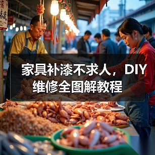家具补漆不求人,DIY维修全图解教程(图4) 家具补漆不求人,DIY维修全图解教程(图4)