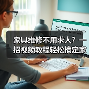 家具维修不用求人?一招视频教程轻松搞定家居问题(图1) 家具维修不用求人?一招视频教程轻松搞定家居问题(图1)