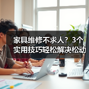 家具维修不求人?3个实用技巧轻松解决松动和损坏问题(图1) 家具维修不求人?3个实用技巧轻松解决松动和损坏问题(图1)