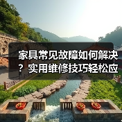 家具常见故障如何解决？实用维修技巧轻松应对（图1）