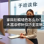 家具划痕褪色怎么办？木器漆修补技巧全攻略（图3）