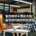 家具维修不用花大钱?自学技巧教你轻松修复划痕松动变形(图4) 家具维修不用花大钱?自学技巧教你轻松修复划痕松动变形(图4)