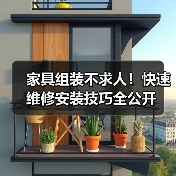 家具组装不求人!快速维修安装技巧全公开(图1) 家具组装不求人!快速维修安装技巧全公开(图1)