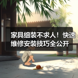 家具组装不求人!快速维修安装技巧全公开(图2) 家具组装不求人!快速维修安装技巧全公开(图2)