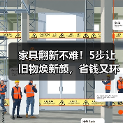 家具翻新不难!5步让旧物焕新颜,省钱又环保(图4) 家具翻新不难!5步让旧物焕新颜,省钱又环保(图4)