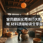 家具翻新实用技巧大揭秘 材料选择秘诀全掌握(图2) 家具翻新实用技巧大揭秘 材料选择秘诀全掌握(图2)