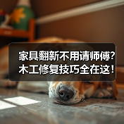 家具翻新不用请师傅?木工修复技巧全在这!(图4) 家具翻新不用请师傅?木工修复技巧全在这!(图4)
