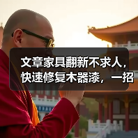 文章家具翻新不求人,快速修复木器漆,一招解决家居烦恼(图4) 文章家具翻新不求人,快速修复木器漆,一招解决家居烦恼(图4)