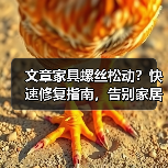 文章家具螺丝松动?快速修复指南,告别家居烦恼!(图1) 文章家具螺丝松动?快速修复指南,告别家居烦恼!(图1)