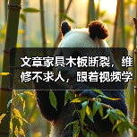 文章家具木板断裂,维修不求人,跟着视频学技巧(图3) 文章家具木板断裂,维修不求人,跟着视频学技巧(图3)