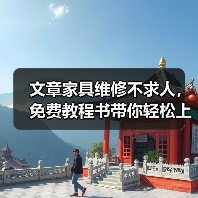 文章家具维修不求人，免费教程书带你轻松上手（图3）