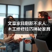 文章家具翻新不求人,木工维修技巧揭秘家具组装无忧(图2) 文章家具翻新不求人,木工维修技巧揭秘家具组装无忧(图2)