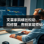 文章家具螺丝松动，一招修复，告别家居烦恼（图1）