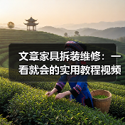 文章家具拆装维修：一看就会的实用教程视频（图2）
