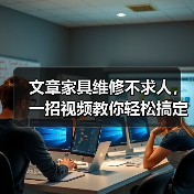 文章家具维修不求人,一招视频教你轻松搞定!(图3) 文章家具维修不求人,一招视频教你轻松搞定!(图3)