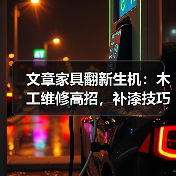 文章家具翻新生机:木工维修高招,补漆技巧,断裂粘合秘籍大公开(图4) 文章家具翻新生机:木工维修高招,补漆技巧,断裂粘合秘籍大公开(图4)
