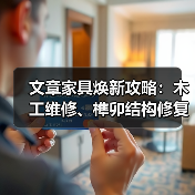 文章家具焕新攻略:木工维修、榫卯结构修复与木门异响处理全攻略视频教程(图3) 文章家具焕新攻略:木工维修、榫卯结构修复与木门异响处理全攻略视频教程(图3)