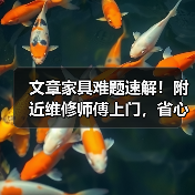 文章家具难题速解！附近维修师傅上门，省心又放心，告别家居烦恼一招搞定（图2）