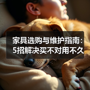 家具选购与维护指南:5招解决买不对用不久难题(图3) 家具选购与维护指南:5招解决买不对用不久难题(图3)