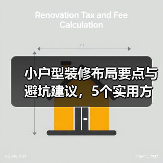 小户型装修布局要点与避坑建议,5个实用方法(图3) 小户型装修布局要点与避坑建议,5个实用方法(图3)