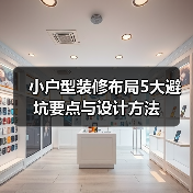 小户型装修布局5大避坑要点与设计方法(图1) 小户型装修布局5大避坑要点与设计方法(图1)